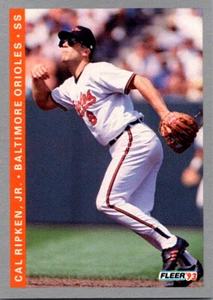 Tarjeta de béisbol Cal Ripken Jr. 1993 Fleer #54 - Imagen 1 de 2