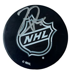 Zach Parise Autographed Signed Colorado Avalanche NHL Logo Puck