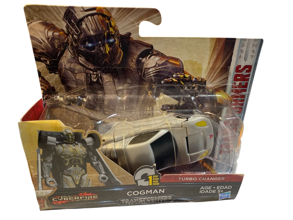 Hasbro Transformers Mv5 The Last Knight 1 Step Turbo Changer Cogman