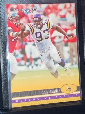 2022 Donruss Retro 2002 #37 John Randle Minnesota Vikings - Image 1 of 2