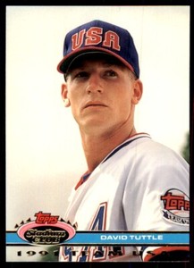 1991 Stadium Club Stadium Set David Tuttle Baseball Cards #187