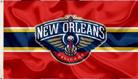 New Orleans Pelicans Flag ~ Large 3'X5' ~ NBA ~ Basketball ~ FREE SHIPPING Cover