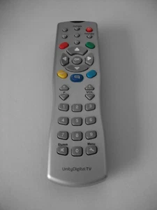TV. Fernbedienung Unity Digital C274 Farbe, silber. - Bild 1 von 1