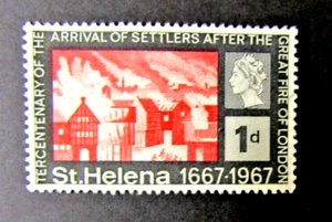 ST. HELENA STAMP, QEII, 1d, 1967, USED, SG214 - Picture 1 of 2
