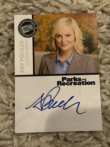 2013 Press Pass Parks & Recreation Amy Poehler Autograph Auto #AP More Rare One! - Picture 1 of 3