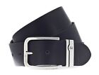 Mustang Fashion Leather Belt W100 Black