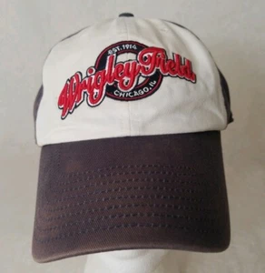 Wrigley Field Established 1914 Chicago Hat Cap Fitted L Distressed Blue Grey - Picture 1 of 12