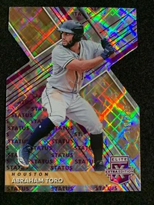 2019 Elite Extra Edition Status Die Cut Purple 49/25 Abraham Toro #119 Torontoš„ - Picture 1 of 2
