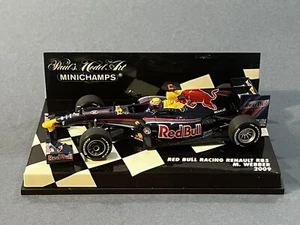 minichamps 1/43 f1 2009 Red Bull RB5 Mark Webber - Picture 1 of 4
