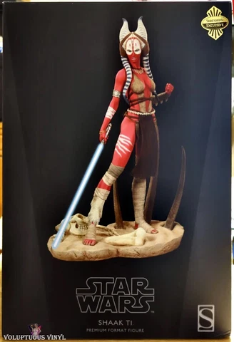 Shaak Ti /1000 PREMIUM Format 1/4 STAR WARS SIDESHOW NEW EXCLUSIVE Cover