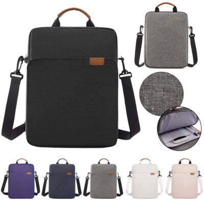 Tablet Carry Case Pouch Shoulder Handbag For iPad Galaxy Tab Size 11/13.3 inch - Image 1 of 4