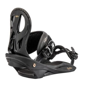 Fijaciones de snowboard Nitro Rythm 2023 para mujer negras bronce S - Imagen 1 de 1