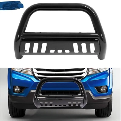 Placa de deslizamiento protectora de rejilla de parachoques cepillo de empuje Bull de 3" para Honda Pilot 2009-2015 Foto 1 de 4