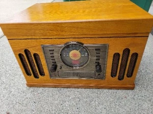 Crosley CR73-3-PA Musician 3-Speed Turntable CD Player Record cassette radio - Picture 1 of 11