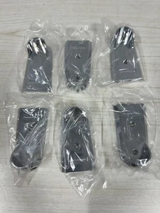 SET BESTEHEND AUS 6 Rubbermaid 1" Metall Kleiderstange Steckschlüssel (nur Steckschlüssel - wie abgebildet) - Bild 1 von 5