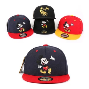 52 ~ 54 cm Niños Niños Niños Niñas Disney Mickey Mouse Sombreros a presión Gorra de béisbol - Imagen 1 de 8