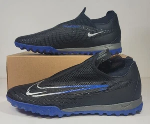 Size 8.5M- Nike Phantom GX Academy DF TF Black Hyper Royal (DD9476-040) Shoes - Picture 1 of 11