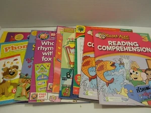 Lot of 14 Elementary School Workbooks Homeschool Reading Phonics Math Spelling - Bild 1 von 6