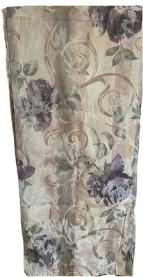 Panel de cortina Crossbill Chambord Cassis (uno) 70x72 pulgadas bolsillo de varilla RN 21857 Foto 1 de 4