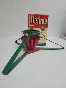 VINTAGE LIFETIME NR. 109 MIDGET CHRISTBAUMSTÄNDER S-B HERSTELLUNG MILWAUKEE - Bild 1 von 9