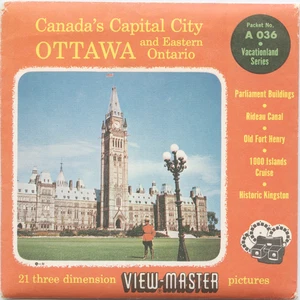 Ottawa Canada - View-Master 3 Reel Packet - Vintage - A036-S4 - Bild 1 von 4