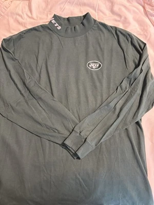 Camiseta Jets Cuello Alto Manga Larga Usada Excelente Foto 1 de 4