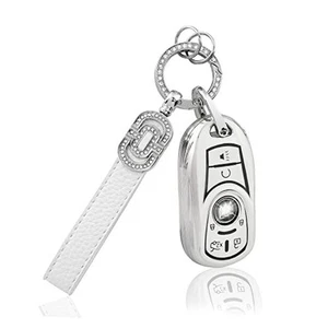  Passend für Buick Schlüsselanhänger Cover Niedlich Mädchen Schlüsselanhänger 6 Knöpfe Schlüsselhalter  - Bild 1 von 7