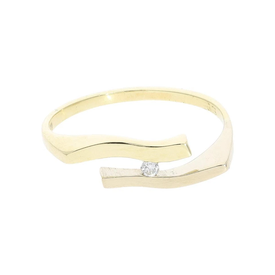 Diamantring Gold 585 Second Hand, getragen - Bild 1 von 3
