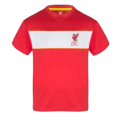 Liverpool FC Boys T-Shirt Poly Kids OFFICIAL Football Gift - Image 1 of 4
