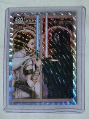 Topps Star Wars Galaxy Chrome 2023 - #48 A Dyad In The Force /99 Ray Wave - Image 1 of 3