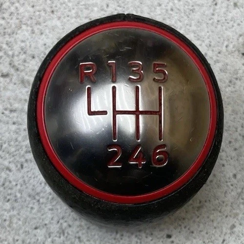 2015-2020 Mustang GT GT350 Genuine Ford Performance Shifter Shift Knob Red Trim - Image 1 of 4