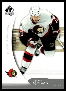 2005-06 SP Authentic Jason Spezza Ottawa Senators #72 - Picture 1 of 2