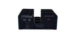 NEW OLD STOCK Littelfuse 30A 600V 3 Pole Fuse Holder L60030M-3SQ - Picture 1 of 5