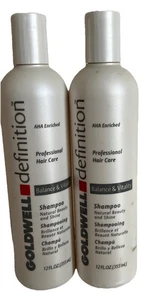 2 Pack Goldwell Definition Shampoo Balance & Vitality 12 oz Each - Picture 1 of 2