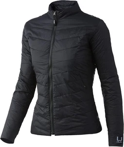 NEW Women's Huk Waypoint Black Insulate Jacket Size Small MSRP $140.00 - Picture 1 of 9