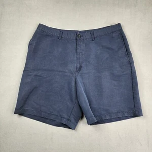 Chaps Golf Chino Shorts Men's Size 42 Blue Sporty 9" Inseam Outdoors - Picture 1 of 9