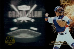 1996 Denny's Holograms Grand Slam Artist's Proofs Baseball Card #3 Mike Piazza - Picture 1 of 2