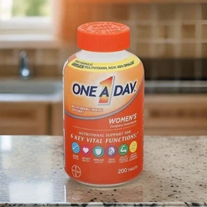 One a Day Women’S Multivitamin with Vitamin 200 Count - Exp 2026+ *NEW* - Picture 1 of 5