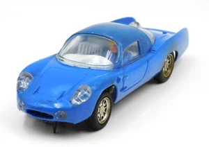 Scalextric Alpine Renault bleu slot car 1:32 C1 England 1960s Triang - Foto 1 di 7