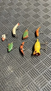 Vintage fishing lures plug lot - 7 Lures - Picture 1 of 2