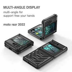 Für Motorola Razr 2022, Luxus robuste Hybrid Rüstung Defender Hartschalenetui - Bild 1 von 16