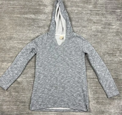 Faded Glory Hoodie Womens Medium 8-10 Gray Longsleeve Sweatshirt Casual - Image 1 of 4