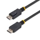 StarTech.com DisplayPort 1.2 Cable w/ Latches - 6ft / 2m - HBR2 - 4K x 2K Displa