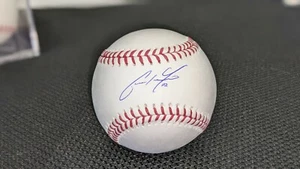 Christian Yelich Milwaukee Brewers Signed Rawlings OML Ball MLB Holo Certified - Picture 1 of 5