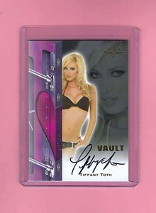 2011 BENCHWARMER TIFFANY TOTH AUTO CARD NRMT-MT