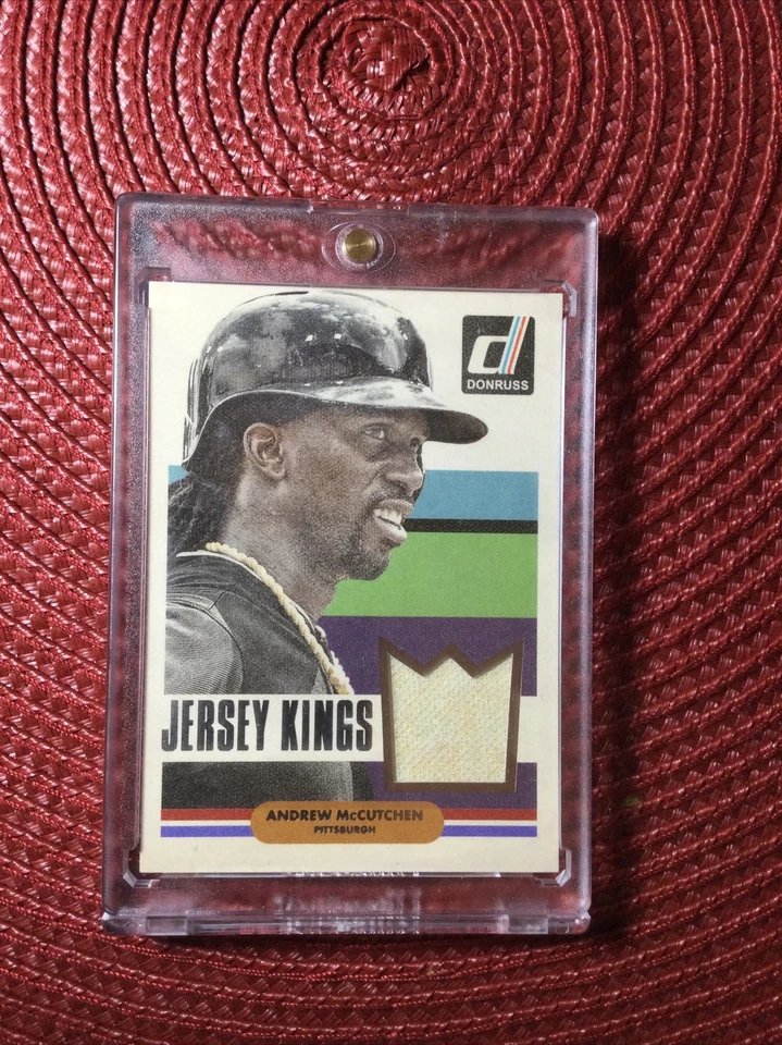 Andrew McCutchen 2015 Panini Donruss Jersey Kings Pittsburgh Pirates! - Image 1 of 2