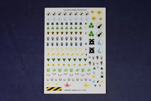 Warhammer 40K: Chaos Space Marine Transfer Decals GT58 - Picture 1 of 1