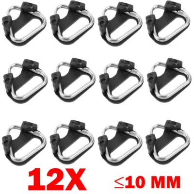Paquete de 12 adaptadores y tapas de anillo dividido triángulo para correa de cámara para Fuji Lecia Nikon Canon Foto 1 de 4