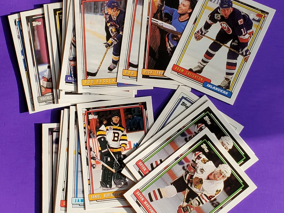 1992-93 TOPPS HOCKEY TRADING CARDS STANDARD & GOLD YOU PICK 50% OFF 2 OR MORE - Image 1 of 1