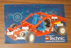 Rare Advertising LEGO Technic 8865 Test Car 1988 - Picture 1 of 1